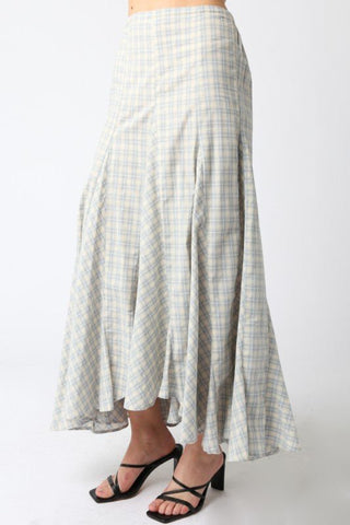 Lisa Checkered SkirtClothingChayse Clothing