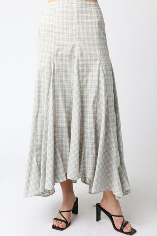 Lisa Checkered SkirtClothingChayse Clothing