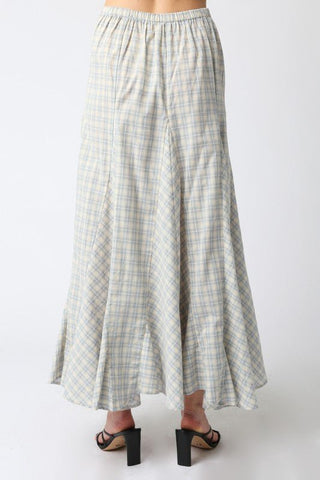 Lisa Checkered SkirtClothingChayse Clothing