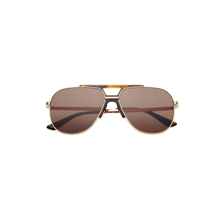 Logan Acetate Aviator Unisex Sunglasses in Dark BrownAccessoriesFREYRS Eyewear