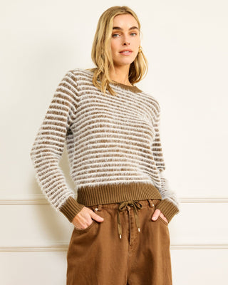 Lyon Sweater in OliveTopLine + Dot