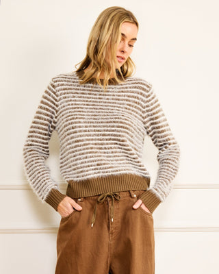 Lyon Sweater in OliveTopLine + Dot