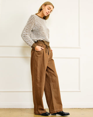 Lyon Sweater in OliveTopLine + Dot