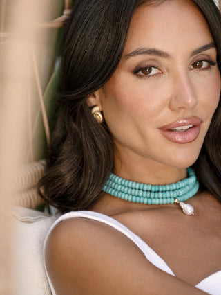 Marina Layers Turquoise NecklaceAccessoriesEttika