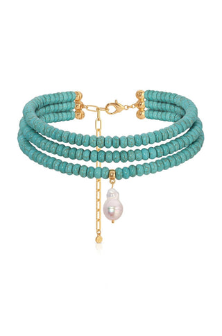 Marina Layers Turquoise NecklaceAccessoriesEttika