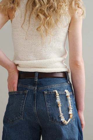 OSSA x CHAYSE Tidal Wristlet in Rock CrystalAccessoriesOSSA