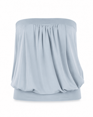 OWNLEY Zoe Tube Top in Ice BlueTopOWNLEY