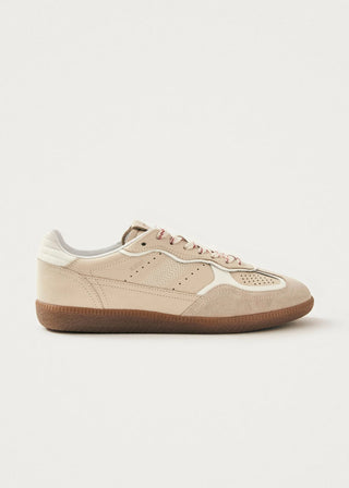 Rife Grain Cream Leather SneakersShoesALOHAS