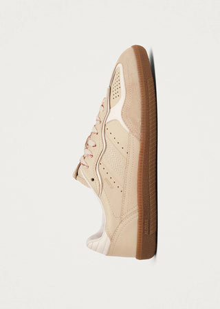Rife Grain Cream Leather SneakersShoesALOHAS