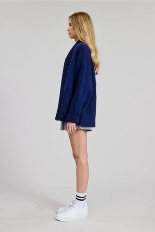 Royal Sardine Cardigan SweaterSweaterChayse Clothing