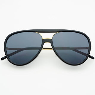 Shay Unisex Aviator Sunglasses in BlackAccessoriesFREYRS Eyewear