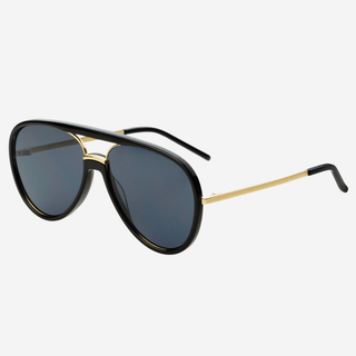 Shay Unisex Aviator Sunglasses in BlackAccessoriesFREYRS Eyewear