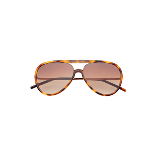 Shay Unisex Aviator Sunglasses in Tortoise & Gradient BrownAccessoriesFREYRS Eyewear