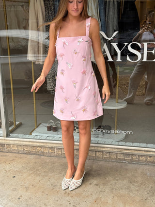 SIMKHAI Ella Mini Dress in DaisyDressSIMKHAI