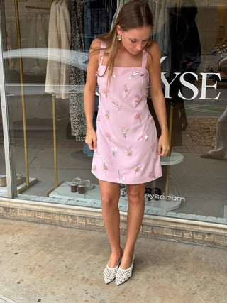 SIMKHAI Ella Mini Dress in DaisyDressSIMKHAI