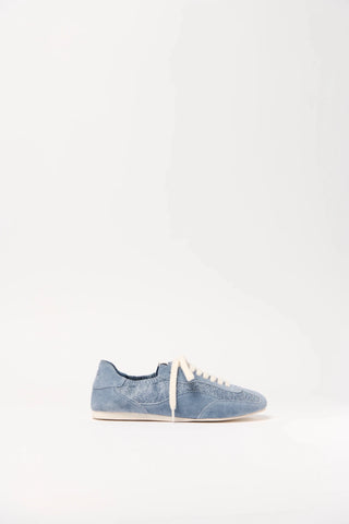 SIMKHAI Georgie Denim Leather Combo SneakerShoesSIMKHAI