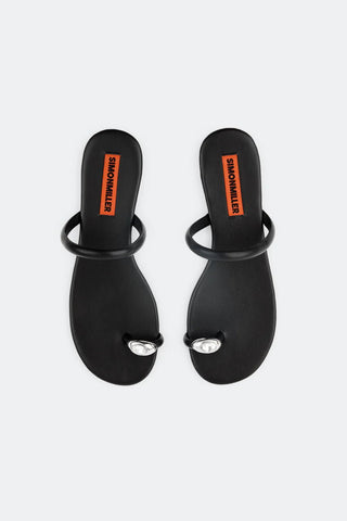 SIMON MILLER Pipe Sandal in BlackShoesSIMONMILLER