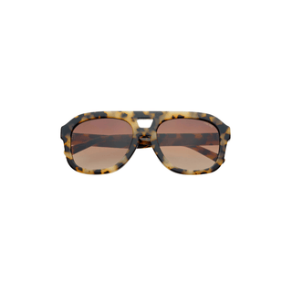 Voyager Acetate Oversized Aviator Sunglasses in Milky TortoiseAccessoriesFREYRS Eyewear