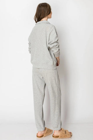 Waffle Knit Jogger Set in GreyClothingChayse Clothing