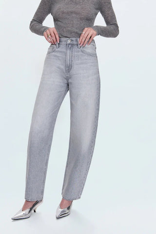 Wes High Rise Barrel Jean in EnigmaClothingPISTOLA