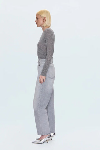 Wes High Rise Barrel Jean in EnigmaClothingPISTOLA