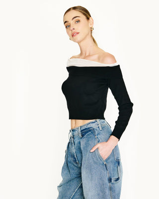 YSA Off the Shoulder SweaterClothingLine + Dot