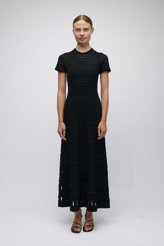 Zaida Midi Dress in BlackDressSIMKHAI